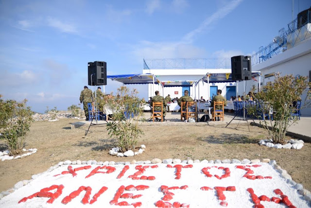 Επίσκεψη ΥΕΘΑ Πάνου Καμμένου στο Αγαθονήσι και το Φαρμακονήσι για την εορτή του Πάσχα - Φωτογραφία 6