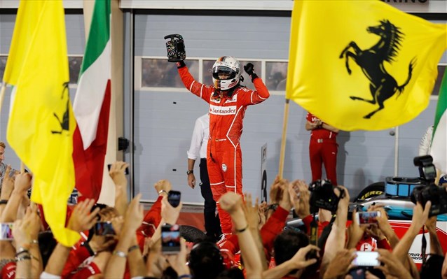 Formula 1: Θρίαμβος του Φέτελ στο Μπαχρέιν - Φωτογραφία 1