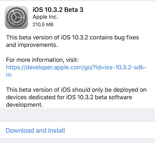 Στους προγραμματιστές δόθηκαν τα λειτουργικά iOS 10.3.2, MacOS 10.12.5, watchos 3.2.2, και tvOS 10.2.1 - Φωτογραφία 3
