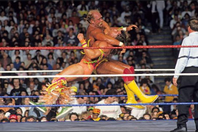 Η μητέρα των μαχών στο Wrestling: Hulk Hogan Vs Ultimate Warrior! [video] - Φωτογραφία 2