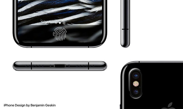 iPhone 8: Μια νέα διαρροή επιβεβαιώνει διπλή μπαταρία και έναν ενσωματωμένο scanner αφής ID στην οθόνη  (νέες εικόνες) - Φωτογραφία 6