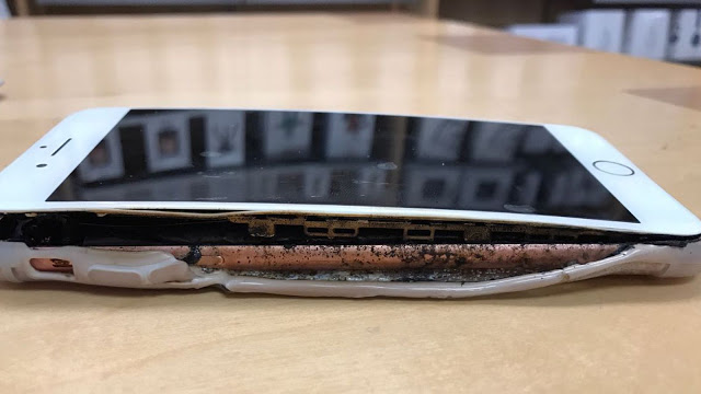 Νέα έκρηξη ενός iphone 7 plus στην Κίνα - Φωτογραφία 1