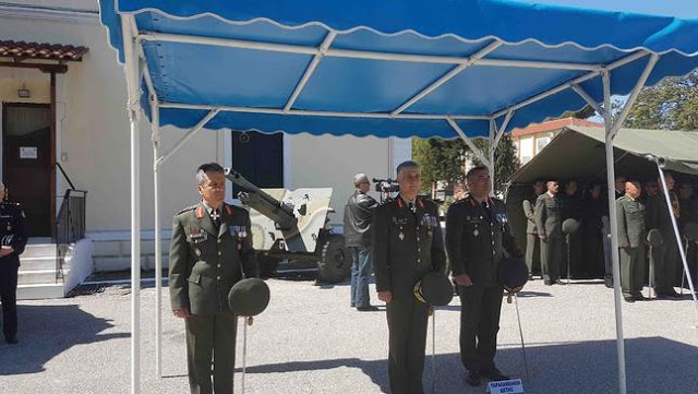 Ο Ταξίαρχος Λάζαρος Καμπουρίδης ανέλαβε τη διοίκηση της ΧΧΙ ΤΘΤ - Φωτογραφία 1