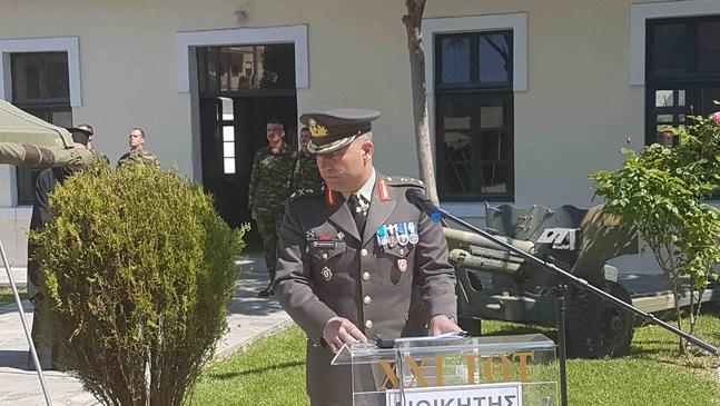 Ο Ταξίαρχος Λάζαρος Καμπουρίδης ανέλαβε τη διοίκηση της ΧΧΙ ΤΘΤ - Φωτογραφία 4