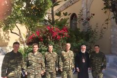 Συνάντηση του Δκτη της ΑΣΔΕΝ Αντγου Νίκου Μανωλάκου με τον Μητροπολίτη Σύρου