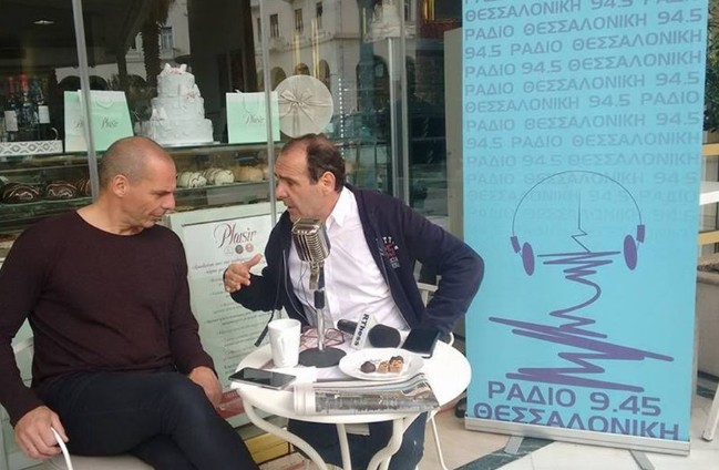 Βαρουφάκης: Το Grexit θα κόστιζε 1 τρις στην Ευρώπη - Έφριξα όταν διάβασα το πρόγραμμα της Θεσσαλονίκης [video] - Φωτογραφία 1