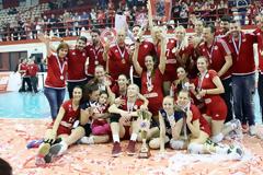 Πρωταθλητής για 5η συνεχόμενη χρονιά ο Ολυμπιακός στην Α1 βόλεϊ γυναικών [photos]