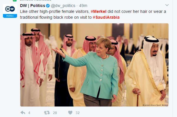 Το πρώτο θέμα στον κόσμο: Χωρίς μαντήλα η Μέρκελ στη Σαουδική Αραβία - Φωτογραφία 3