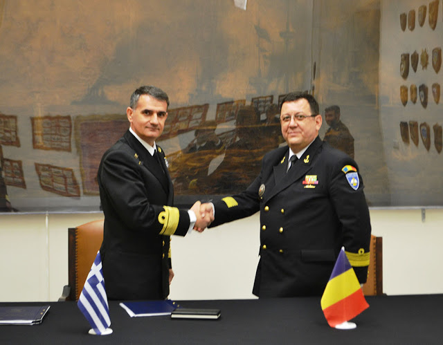 Υπογραφή Συμφωνίας Συνεργασίας μεταξύ Σχολής Ναυτικών Δοκίμων & Ναυτικής Ακαδημίας Ρουμανίας - Φωτογραφία 3