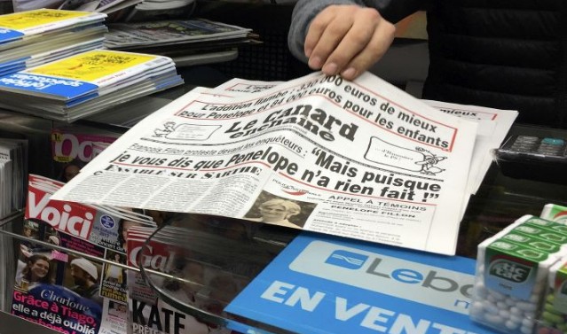 Μήνυση Φιγιόν κατά της σατιρικής εφημερίδας Canard Enchaîné - Φωτογραφία 1