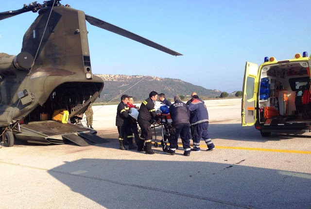 Αεροδιακομιδές Ασθενών με Ιπτάμενα Μέσα της Αεροπορίας Στρατού - Φωτογραφία 1