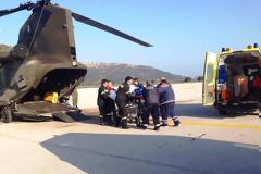 Αεροδιακομιδές Ασθενών με Ιπτάμενα Μέσα της Αεροπορίας Στρατού