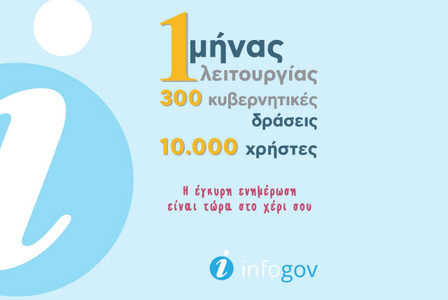 10.000 χρήστες εγκατέστησαν την εφαρμογή infogov - Φωτογραφία 1
