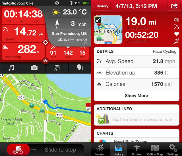 Runtastic Road Bike: AppStore free today...Για ποδηλάτες και όχι μόνο - Φωτογραφία 4