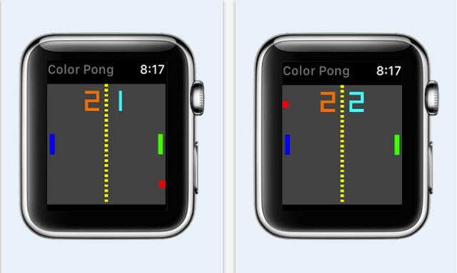 Color Pong: Ένα δωρεάν παιχνίδι για το Apple Watch σας - Φωτογραφία 4