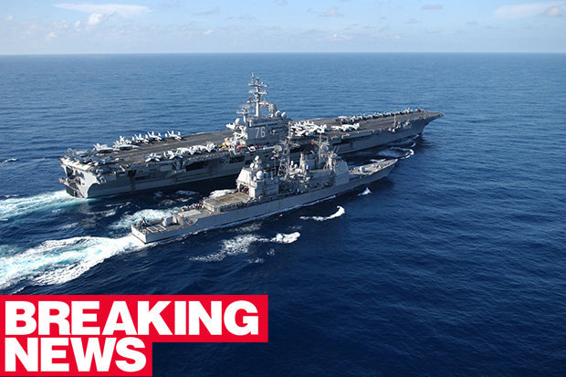 ΕΚΤΑΚΤΟ: Πλοίο της Β.Κορέας(;) εμβόλισε Aμερικανικό πολεμικό πλοίο κοντά στα χωρικά ύδατα της χώρας – Πληροφορίες ότι εκτέλεσε αποστολή αυτοκτονίας - Φωτογραφία 1