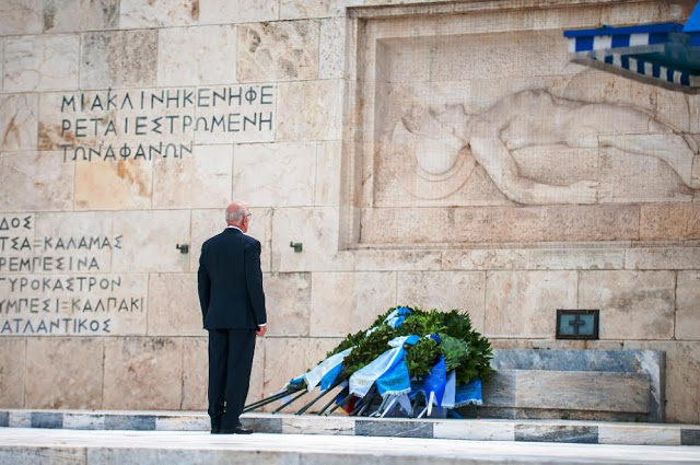 Εκπροσώπηση της Κυβέρνησης από τον ΑΝΥΕΘΑ Δημήτρη Βίτσα στις εκδηλώσεις για την Ημέρα Λήξης του Β' ΠΠ - Φωτογραφία 6