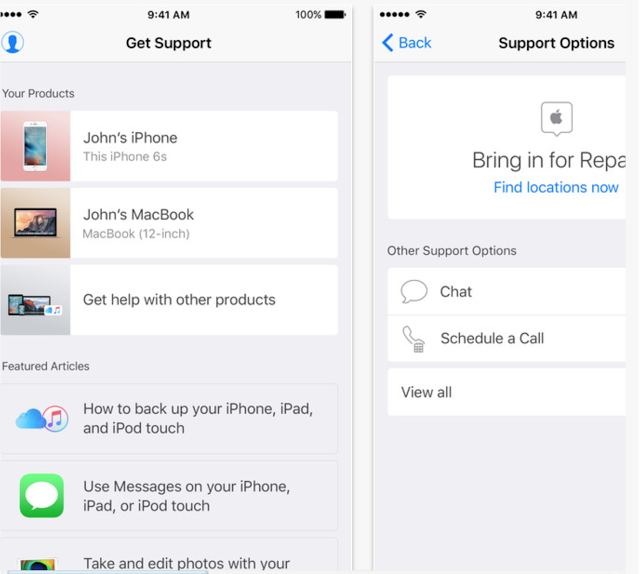 Η Apple ενημέρωσε την εφαρμογή της Apple Support με νέα ενδιαφέροντα χαρακτηριστικά - Φωτογραφία 4