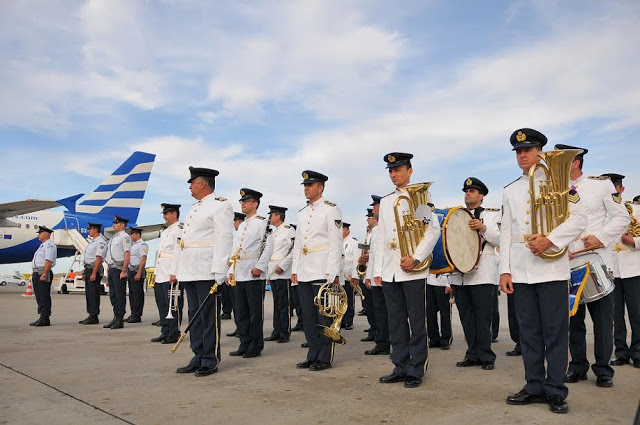 Ο ΥΕΘΑ Πάνος Καμμένος στην υποδοχή του σκηνώματος της Αγίας Ελένης - Φωτογραφία 2