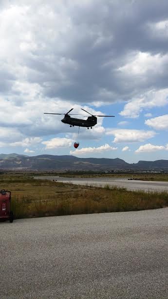 Συνδρομή Στρατού Ξηράς στην Επιχείρηση Κατάσβεσης Πυρκαγιάς στους Αγίους Θεοδώρους - Φωτογραφία 5