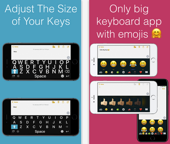 Big Keys: AppStore free today...Δείτε το πληκτρολόγιο σας με άλλα μάτια - Φωτογραφία 4