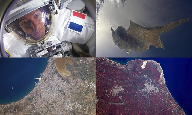 Μαγικές φωτογραφίες της Κύπρου από Γάλλο αστροναύτη και η απορία του… για το κόκκινο χώμα! (pics) - Φωτογραφία 1