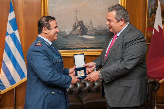 Επίσκεψη του Διοικητή των Αεροπορικών Δυνάμεων του Κράτους του Κατάρ - Φωτογραφία 1