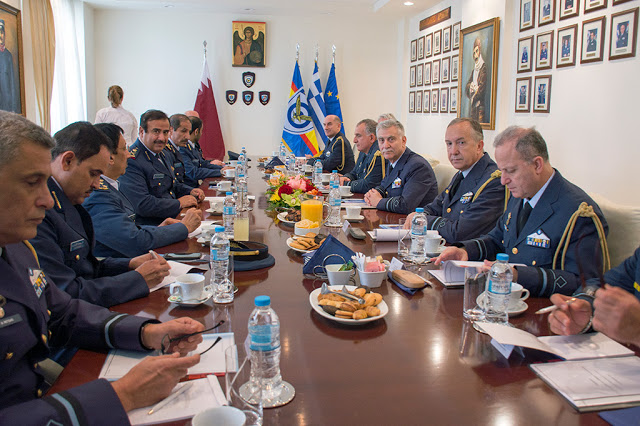 Επίσκεψη του Διοικητή των Αεροπορικών Δυνάμεων του Κράτους του Κατάρ - Φωτογραφία 14