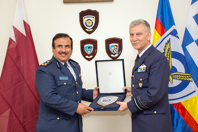 Επίσκεψη του Διοικητή των Αεροπορικών Δυνάμεων του Κράτους του Κατάρ - Φωτογραφία 15