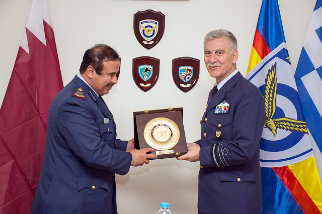 Επίσκεψη του Διοικητή των Αεροπορικών Δυνάμεων του Κράτους του Κατάρ - Φωτογραφία 16