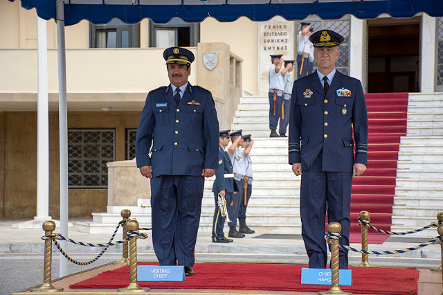 Επίσκεψη του Διοικητή των Αεροπορικών Δυνάμεων του Κράτους του Κατάρ - Φωτογραφία 9