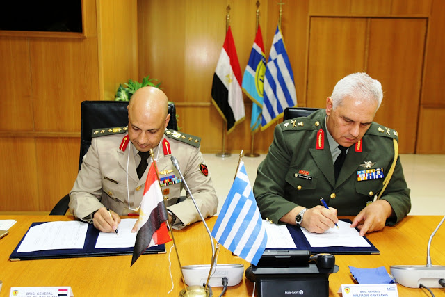 Υπογραφή Προγράμματος Στρατιωτικής Συνεργασίας με την Αίγυπτο - Φωτογραφία 1