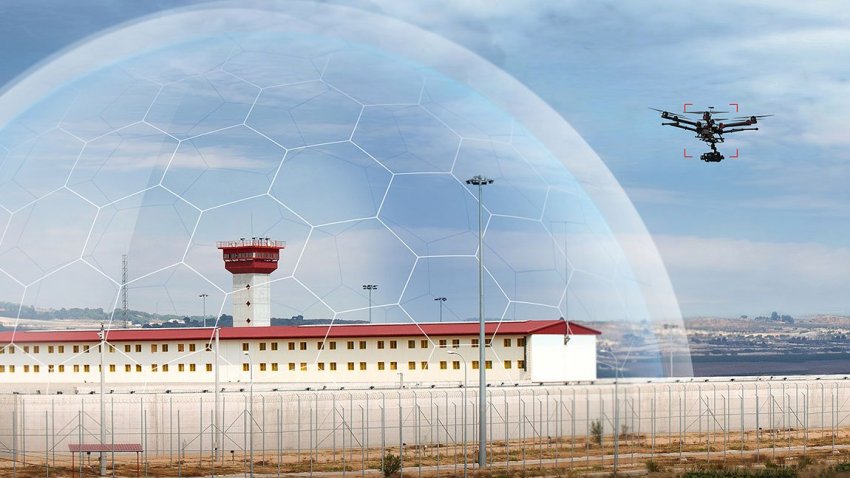 Αόρατο πεδίο δύναμης προστατεύει φυλακές από drones - Φωτογραφία 1