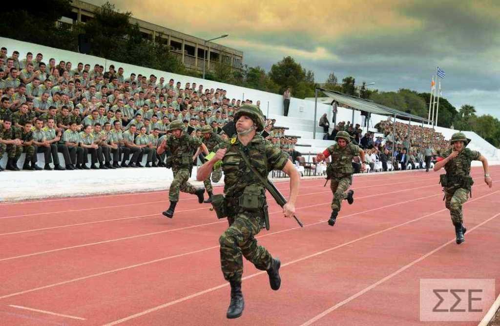 Εντυπωσιακά στιγμιότυπα από τους στρατιωτικούς αγώνες της σχολής Ευελπίδων - Φωτογραφία 2