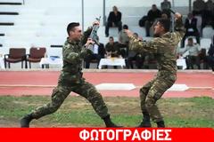 Εντυπωσιακά στιγμιότυπα από τους στρατιωτικούς αγώνες της σχολής Ευελπίδων