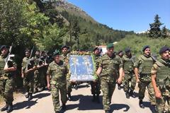 Το προσωπικό της ΔΑΝ Μεγίστης στον εορτασμό των Αγίων Κωνσταντίνου και Ελένης στο Καστελόριζο