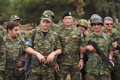 Εντυπωσιακή άσκηση εθνοφυλακών στο Καμένο Δάσος Λέσβου παρουσία του Α/ΓΕΣ Αντγου Αλκιβιάδη Στεφανή