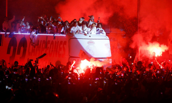 Ρεάλ: Κάηκε η Μαδρίτη για την πρωταθλήτρια! Το... σύνθημα για Πικέ - Φωτογραφία 1