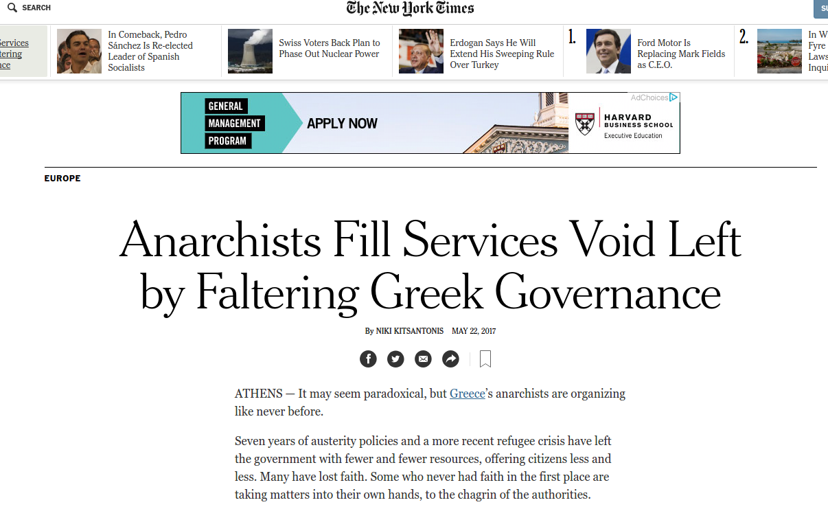 Ας είναι καλά ο Τζωρτζ Σόρος ...Οι αναρχικοί της Ελλάδας οργανώνονται όπως ποτέ άλλοτε Δεν το λέμε εμείς αλλά οι NY Times! - Φωτογραφία 2
