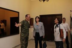 Επίσκεψη Ειδικής Γραμματέα του ΥΠΕΘΑ Καλλιόπης Παπαλεωνίδα στο Γ΄ και Δ΄ Σώμα Στρατού