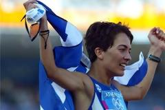 Η Υποπλοίαρχος Αθανασία Τσουμελέκα και η Σμηναγός Κατερίνα Θάνου στον 33ο Δρόμο Θυσίας Διστόμου
