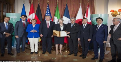 ΘΕΛΟΥΝ ΝΑ ΚΡΥΦΤΟΥΝ ΑΛΛΑ ΠΡΟΔΙΔΟΝΤΑΙ! Τι αποκαλύπτουν οι υπογραφές των ηγετών της G7 για το χαρακτήρα τους - Φωτογραφία 1