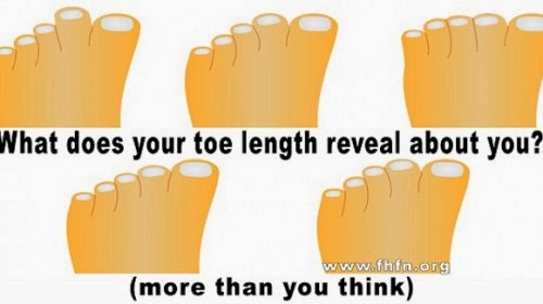 Τι αποκαλύπτουν τα δάχτυλα των ποδιών σας για εσάς - Φωτογραφία 1