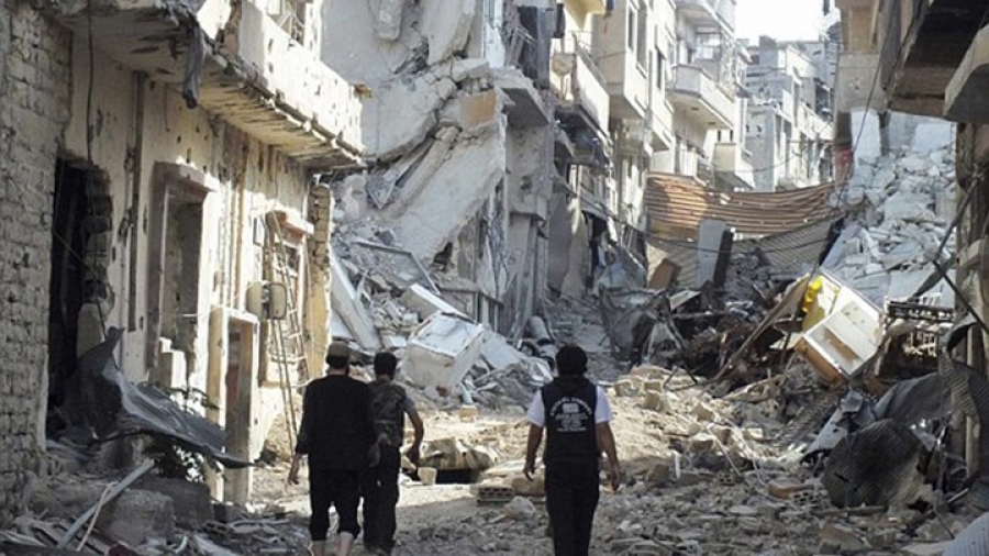 Τουλάχιστον 20 νεκροί από αεροπορικό βομβαρδισμό στη Συρία - Φωτογραφία 1