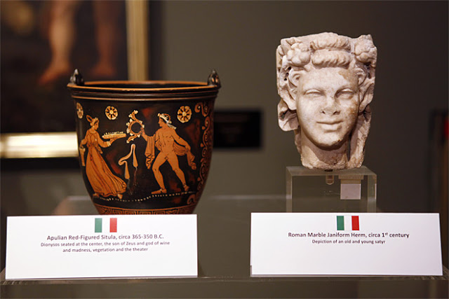 Οι ΗΠΑ επιστρέφουν κλεμμένα αρχαιολογικά ευρήματα του Ελληνικού πολιτισμού στην Ιταλία. - Φωτογραφία 3