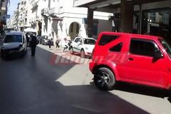 Πάτρα: Έκλεισε από τροχαίο η οδός Κανακάρη - Όχημα δεν σταμάτησε στο στοπ και έπεσε επάνω σε άλλο - Στο νοσοκομείο ένας τραυματίας