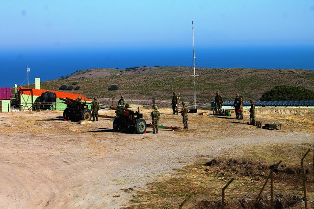 Διοίκηση Άμυνας Νήσου (ΔΑΝ) ΑΓΙΟΥ ΕΥΣΤΡΑΤΙΟΥ - Βολές Πυροβολικού - Φωτογραφία 13