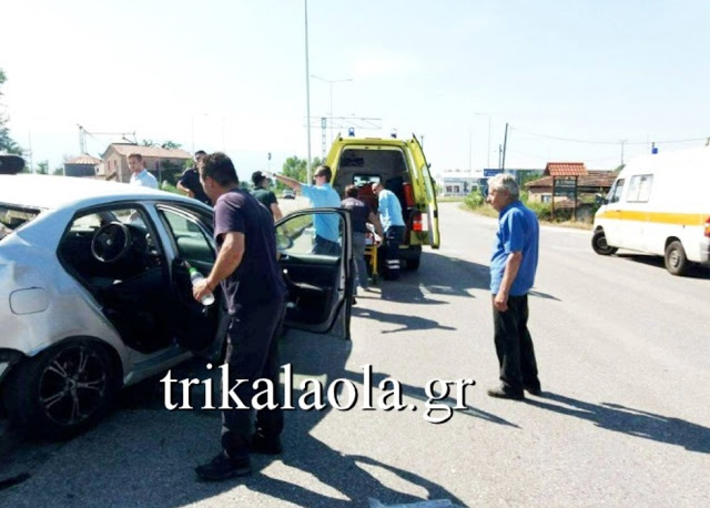 Τροχαίο ατύχημα με τρεις τραυματίες νωρίτερα στα Τρίκαλα [photos] - Φωτογραφία 5