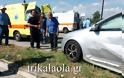 Τροχαίο ατύχημα με τρεις τραυματίες νωρίτερα στα Τρίκαλα [photos] - Φωτογραφία 2