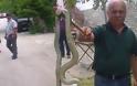 Τρόμος για τους κατοίκουςς - 2 μέτρα φίδι σε χωριό των Τρικάλων